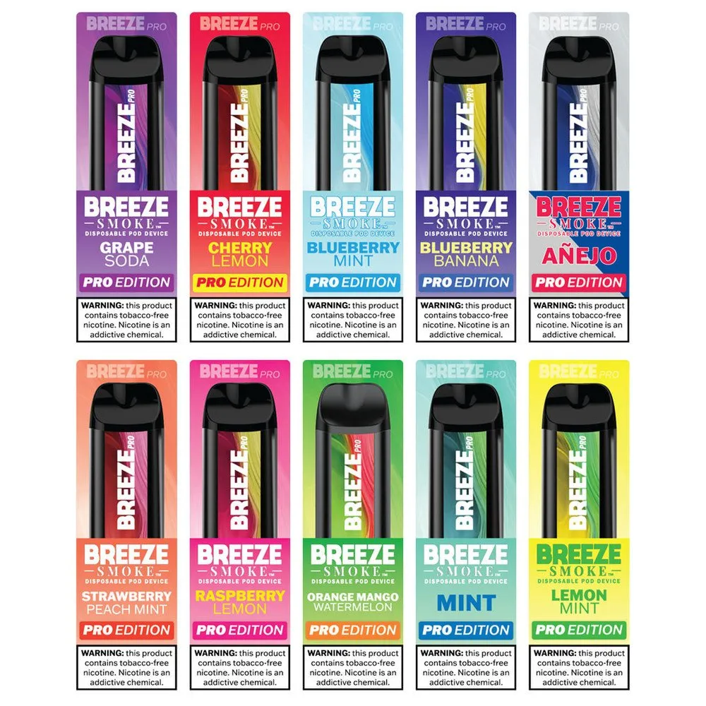 Breeze Flavors: Check out all the exciting Breeze flavors you can choose from!